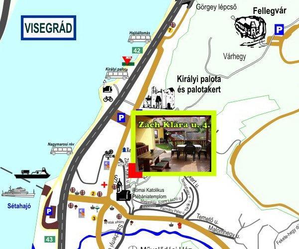 Zach Klara Utcai Apartman Visegrad Luaran gambar